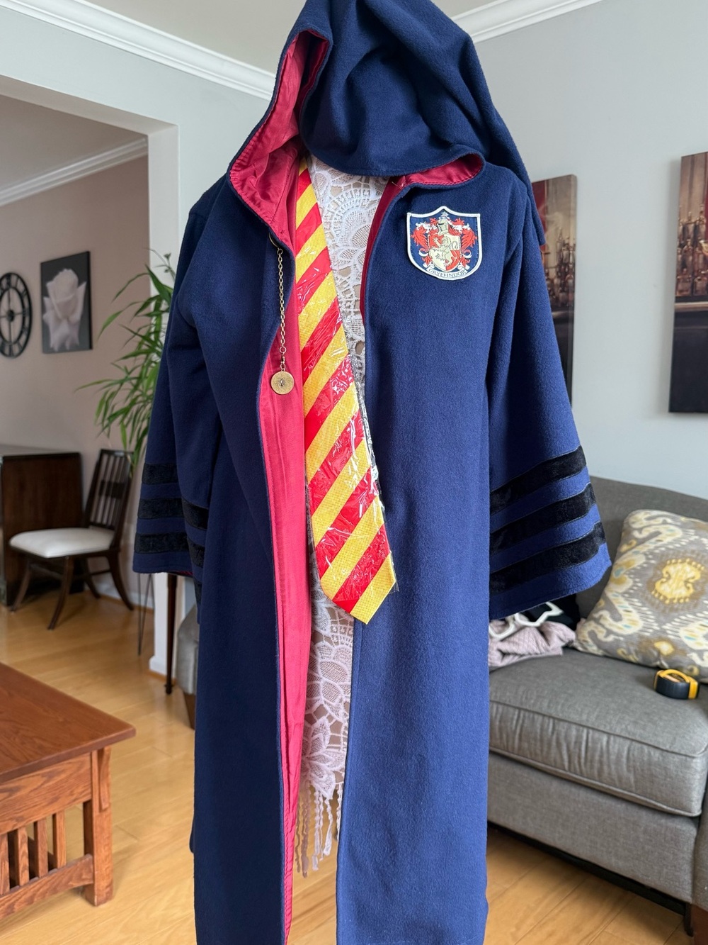 NEW Wizarding World Gryffindor Harry Potter RobeFantastic Beasts Elope Halloween